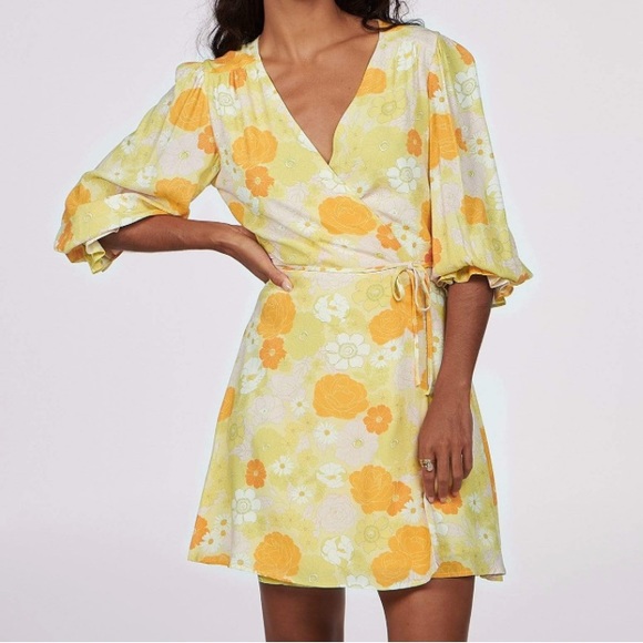 CHARLIE HOLIDAY Maya Wrap Dress - Picture 4 of 10